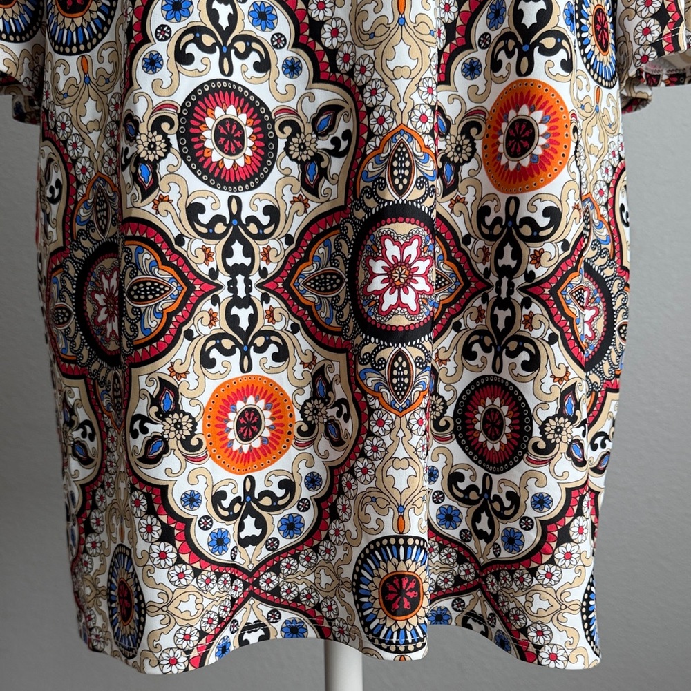 Jude Connally Multicolor Patterned Mini Dress Siz… - image 6